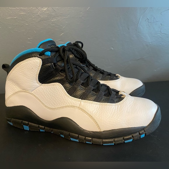 Jordan Retro 10 X Powder Blue size 9.5 - Picture 4 of 12